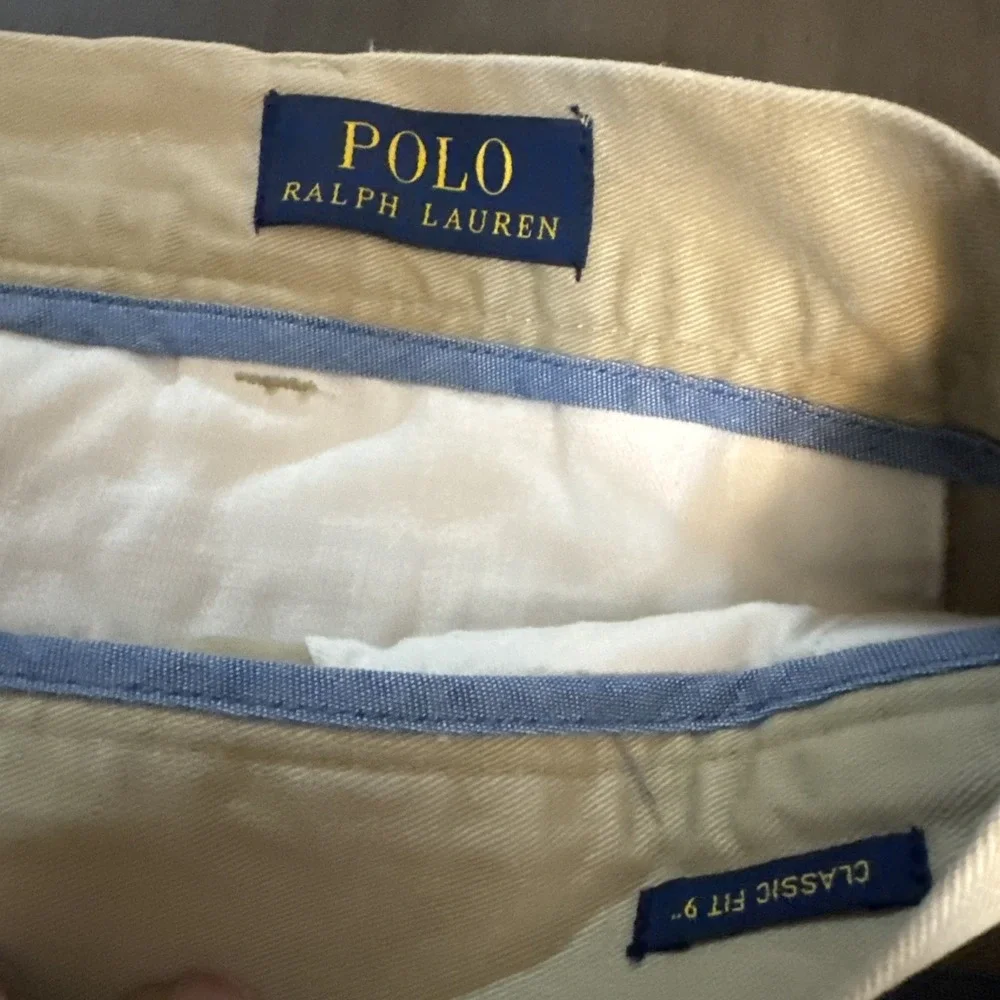 Polo‎ Ralph Lauren Shorts Men's Sz 42 Classic Fit 9'' Chinos Khaki 2 Pair